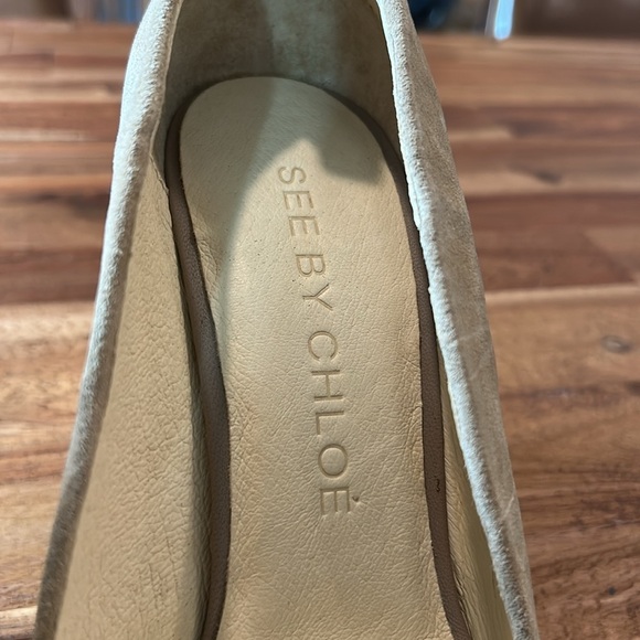 See By Chloe Elegant Tan Wedge Sandals 
Size 38 - Picture 7 of 9